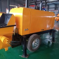 Concrete Transfer Pump Wet Blasting