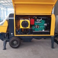 Concrete Transfer Pump Wet Blasting