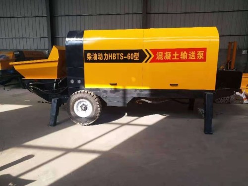 Concrete Transfer Pump Wet Blasting